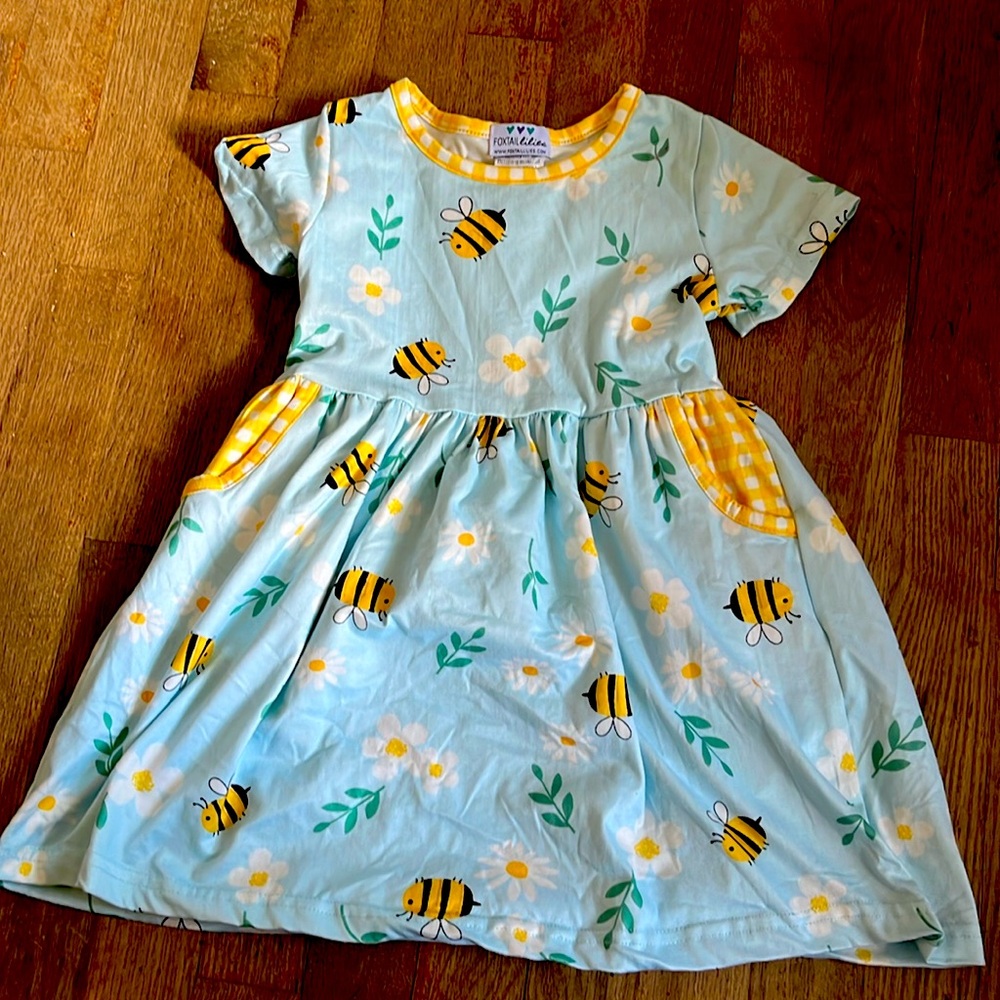 Bumblebee Toddler Dress